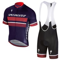 Maglia Specialized Manica Corta 2018 Viola Rosso