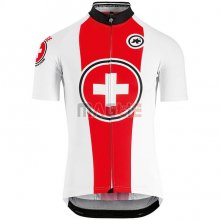 Maglia Svizzera Manica Corta 2018 Rosso Bianco