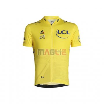 Maglia Tour de France Manica Corta 2021 Giallo