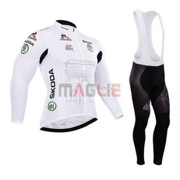 Maglia Tour de France manica lunga 2015 bianco