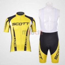 Maglia Scott manica corta 2012 nero e giallo