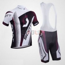 Maglia Scott manica corta 2013 bianco e nero