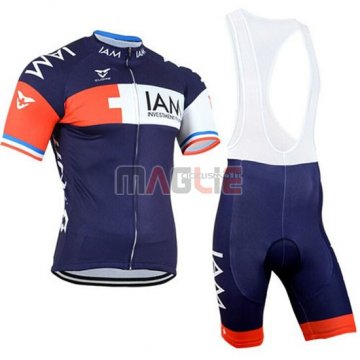 Maglia IAM manica corta 2015 bianco e blu