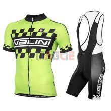 Maglia Nalini manica corta 2015 verde nero