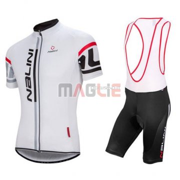 Maglia Nalini manica corta 2016 bianco e nero