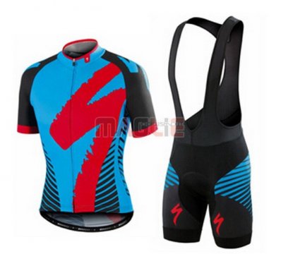 Maglia Specialized manica corta 2016 rosso e blu