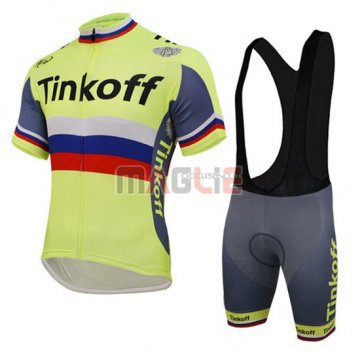 Maglia Thinkoff manica corta 2016 giallo e grigio