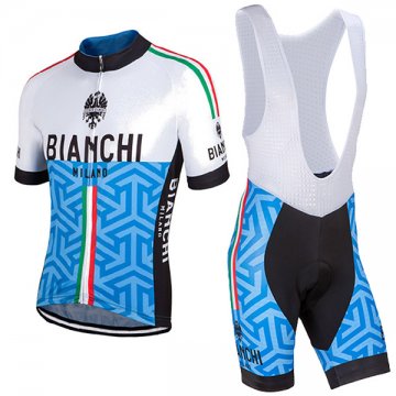 2017 Maglia Bianchi Milano Pontesei blu