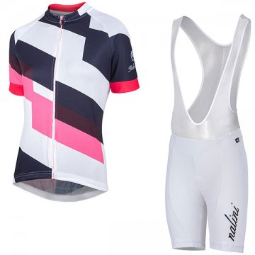 2017 Maglia Donne Nalini Stripe rosa e nero