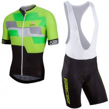 2017 Maglia Nalini Cervino verde e nero