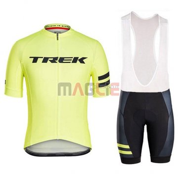 2018 Maglia Trek Manica Corta Chiaro Giallo