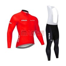 Maglia STRAVA Manica Lunga 2020 Rosso