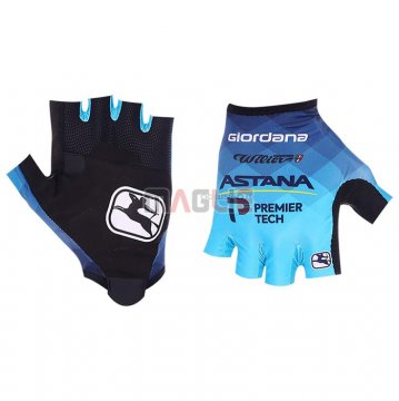 2021 Astana Guanti Corti Ciclismo