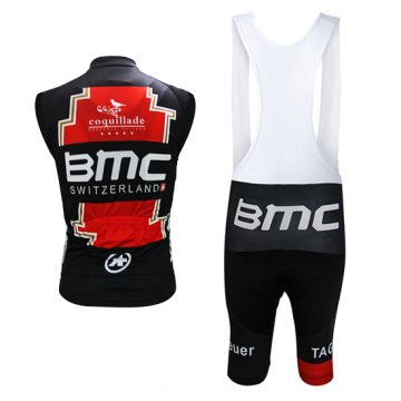 Gilet antivento BMC 2017 rosso