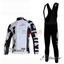 Maglia Nalini manica lunga 2012 nero e bianco