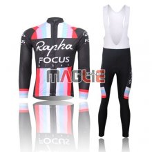 Maglia Rapha manica lunga 2013 nero e rosso