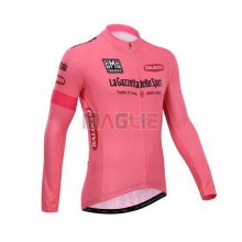 Maglia Giro de Italia manica lunga 2014 rosa