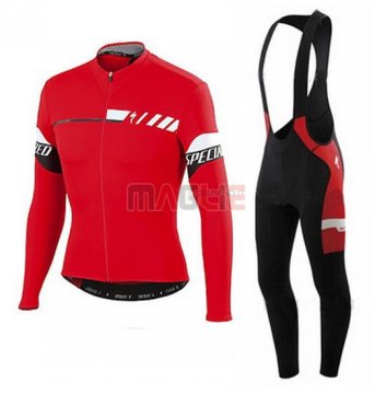 Maglia Specialized manica lunga 2016 rosso