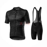 Maglia Castelli Manica Corta 2021 Aceso Nero