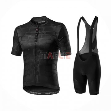 Maglia Castelli Manica Corta 2021 Aceso Nero