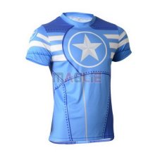 Maglia DISIDA Hulk manica corta bianco e celeste