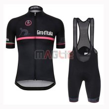 Maglia Giro d'Italia Manica Corta 2019 Nero