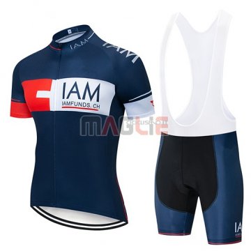 Maglia IAM Manica Corta 2019 Blu Scuro