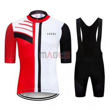 Maglia Le Col Manica Corta 2020 Nero Bianco Rosso