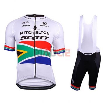 Maglia Mitchelton Scott Campione Sudafrica Manica Corta 2018