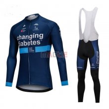 Maglia Novo Nordisk Manica Lunga 2018 Blu