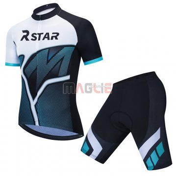 Maglia R Star Manica Corta 2021 Bianco Nero