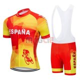Maglia Spagna Manica Corta 2019 Rosso Giallo