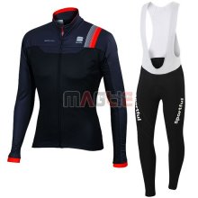 Maglia Sportful manica lunga 2016 nero rosso