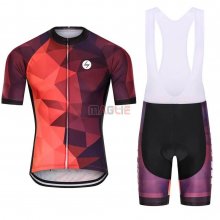 Maglia Steep Manica Corta 2021 Arancione Viola