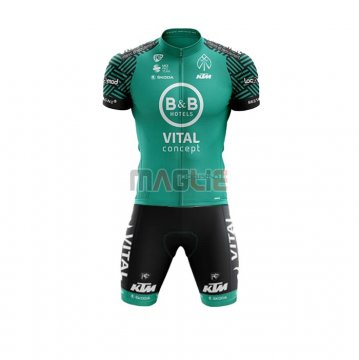 Maglia Vital Concept-BB Hotels Manica Corta 2020 Bianco Verde(1)