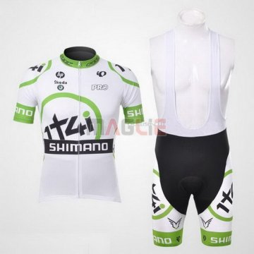 Maglia 1t4i manica corta 2012 bianco e verde