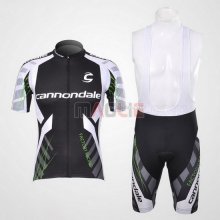 Maglia Cannondale manica corta 2012 nero e bianco