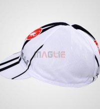 2012 Castellii Cappello Ciclismo bianco