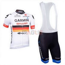 Maglia Garmin manica corta 2013 bianco