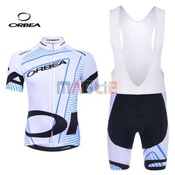 Maglia Orbea manica corta 2014 celeste e bianco