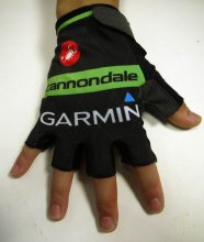 2015 Garmin Guanto Ciclismo Nero e Verde