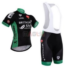 Maglia Seche manica corta 2015 nero e verde