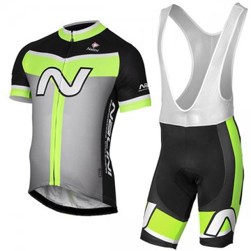 2017 Maglia Nalini Navision verde e grigio