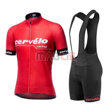 Maglia Cervelo Manica Corta 2019 Rosso