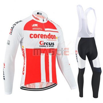 Maglia Corendon Circus Manica Lunga 2019 Bianco Rosso