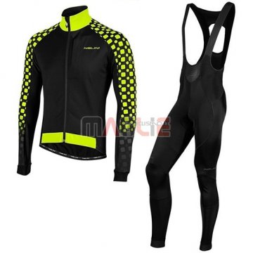 Maglia Nalini CRIT 3L 2.0 Manica Lunga 2019 Nero Giallo