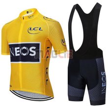 Maglia Ineos Manica Corta 2020 Giallo Nero