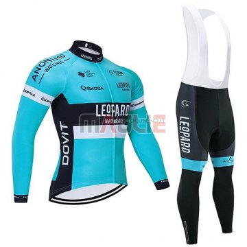 Maglia Leopard Manica Lunga 2020 Natural Blu Nero