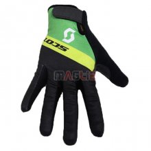 2020 Scott Guanti Dita Lunghe Ciclismo Nero Verde