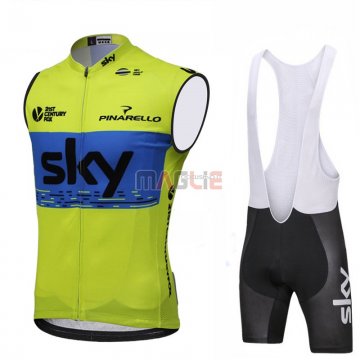 Gilet Antivento Sky 2018 Verde e Blu